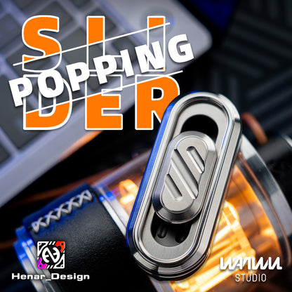 Wanwu studio Popping edc Fidget Toys Adults.Fidget Slider, Stress ToyGreater Focus