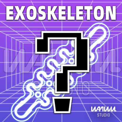 Wanwu studio Exoskeleton Fidget Toys AdultsFidget Slider Stress ToyGreater Focus