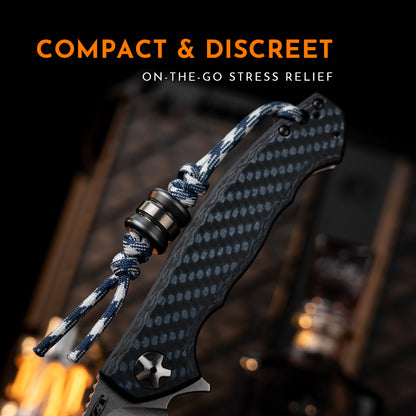 WANWU STUDIO EDC DRUMS LANYARD BEAD